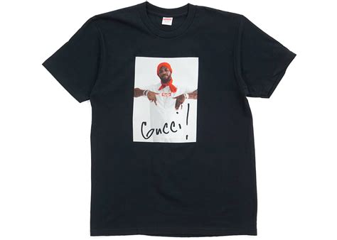 supreme gucci mane tee replica|supreme Gucci Mane tee black.